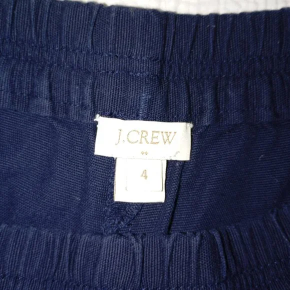 J.CREW Blue Shorts Size 4 For Women - Picture 3 of 9